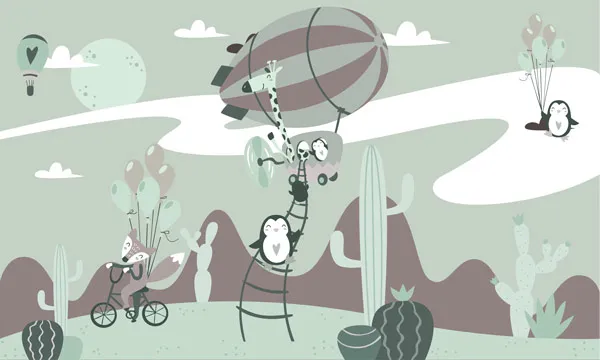 טפט - חיות מעופפות במדבר ירוק