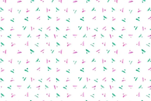 טפט - צורות משולשים ורוד ירוק