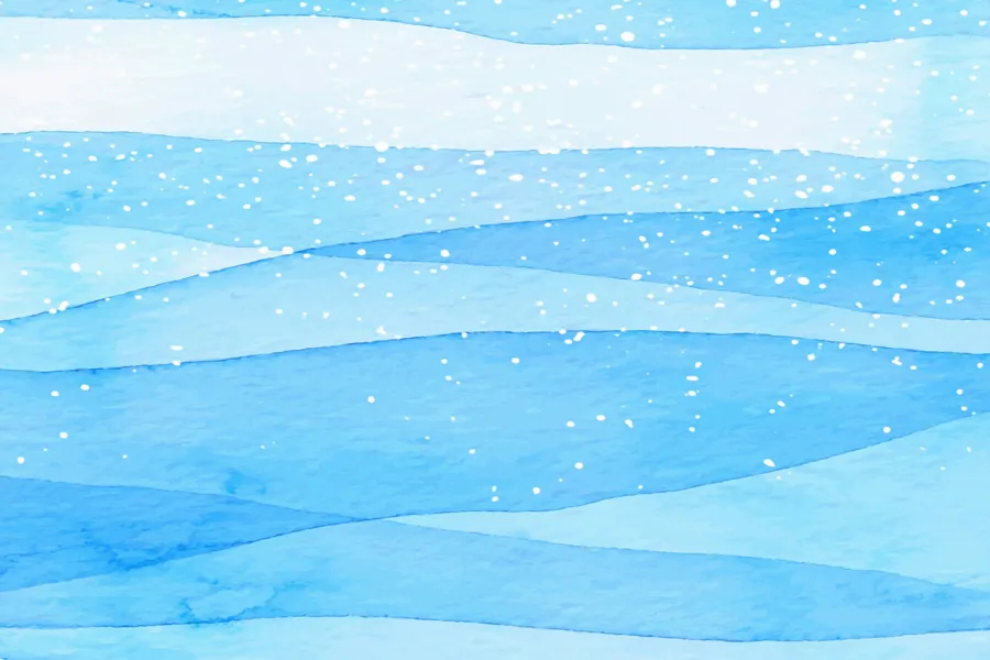 מדבקת טפט - עיצוב עדין בגווני כחול