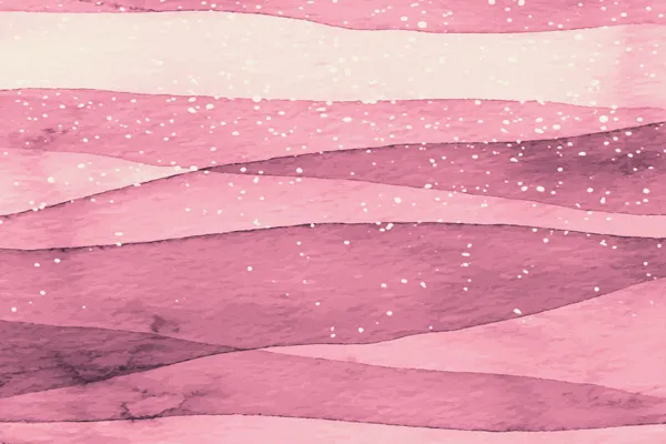 מדבקת טפט - עיצוב עדין בגווני ורוד