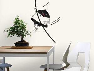 מדבקת קיר - טים השובב שודד