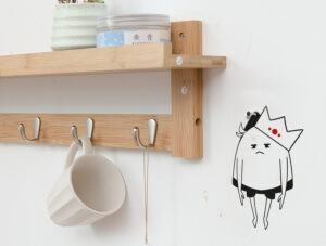 מדבקת קיר - טים השובב בעונש