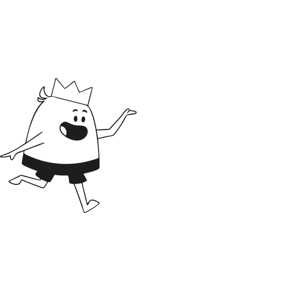 מדבקת קיר | טים השובב עם מטוס נייר