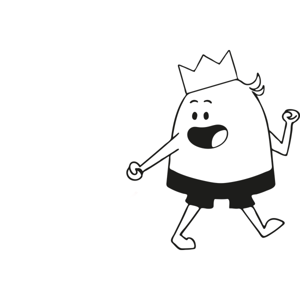 מדבקת קיר | טים השובב עם בלון כלב