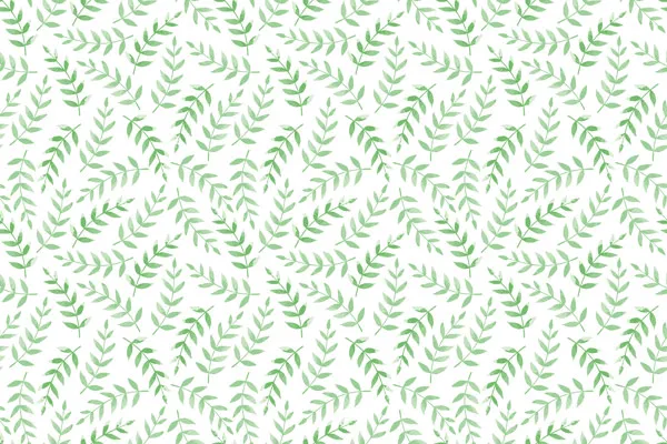 טפט | עלים מצוירים על רקע לבן