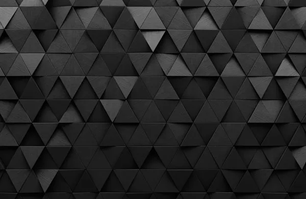 טפט | משולשי תלת מימד שחורים