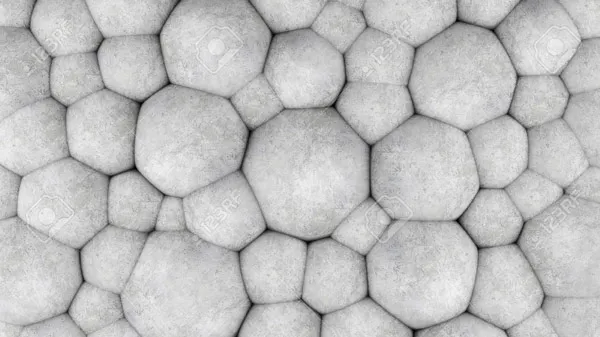 טפט | אבנים עגולות תלת מימד