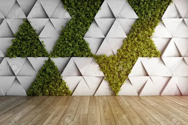 טפט | תלתנים ומשולשים תלת מימד בשקיעה