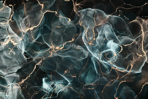 טפט | צורות שיש אבסטרקטי על רקע כהה עם עשן