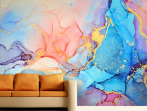 טפט | צורות שיש אבסטרקטי בשלל צבעים