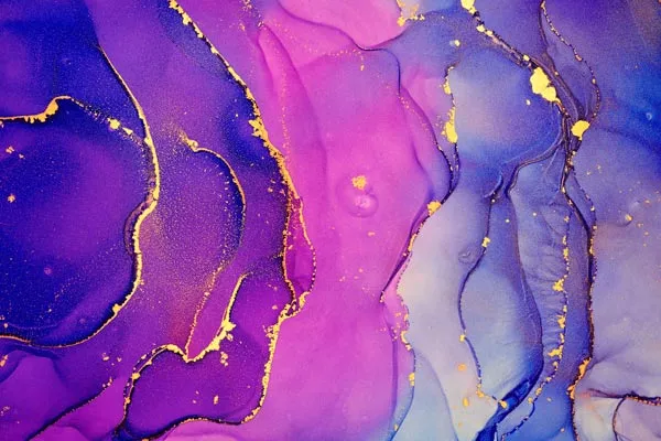 טפט | צורות שיש אבסטרקטי בצבעי סגול ורוד