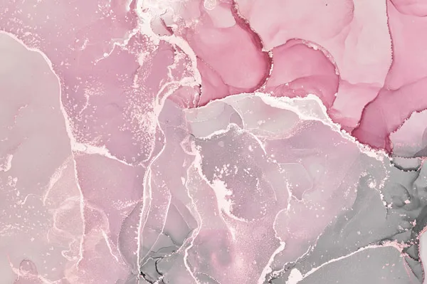 טפט | צורות שיש אבסטרקטי בגווני ורוד