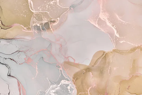 טפט | צורות שיש אבסטרקטי בצבעי בז' ורוד