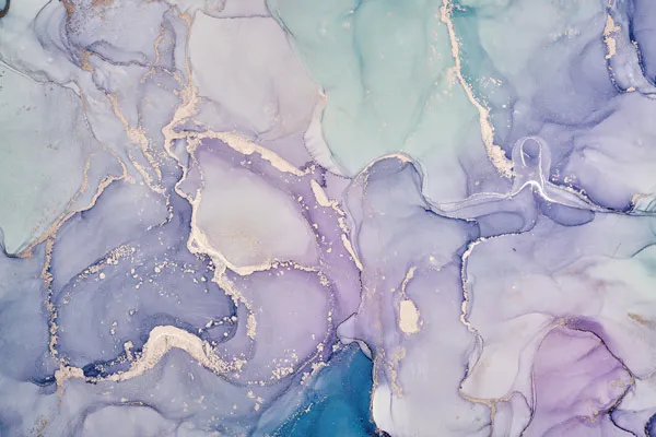 טפט | צורות שיש אבסטרקטי בצבעי סגול עדין