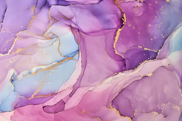 טפט | צורות שיש אבסטרקטי בצבעי ורוד סגול