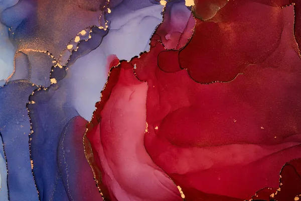 טפט | צורות שיש אבסטרקטי בצבע אדום כהה וסגול