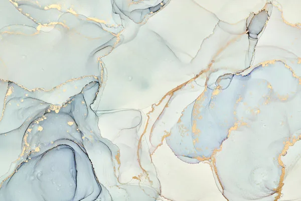 טפט | צורות שיש אבסטרקטי בצבעי ירוק עדין