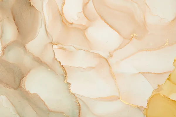 טפט | צורות שיש אבסטרקטי בצבעי צהוב ובז'