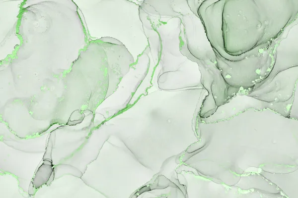 טפט | צורות שיש אבסטרקטי פסים ירוקים על רקע עדין