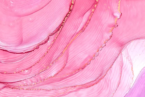 טפט | פסי שיש אבסטרקטי בצבע ורוד