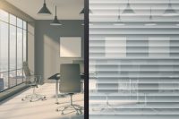 מדבקה חלבית | תריס חלבי