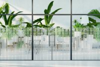 מדבקה חלבית | מלבנים בטור