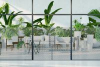 מדבקה חלבית | בחיתוך מעויינים שחור