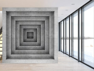 מדבקת טפט | בור בטון