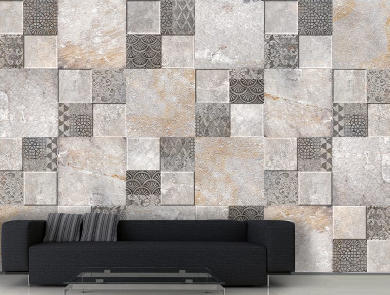 מדבקת טפט | טקסטורות של אריחים ושיש