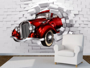 מדבקת טפט | חיפושית אדומה