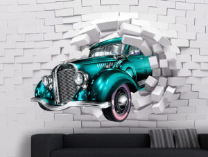 מדבקת טפט | חיפושית ירוקה