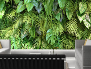 מדבקת טפט | עלים