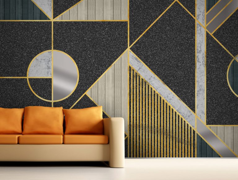 מדבקת טפט | מגוון טקסטורות על הכביש