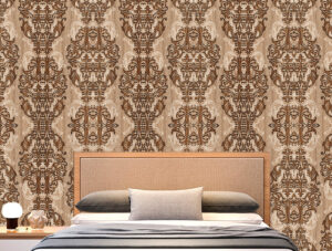 מדבקת טפט | חריטות עץ מעוצבות