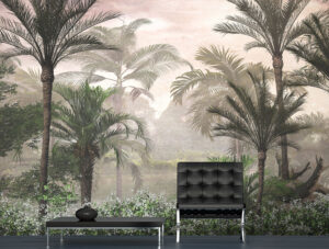 מדבקת טפט | דקלים של ג'ונגל