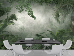 מדבקת טפט | ערפל בג'ונגל