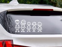 מדבקה לרכב | המשפחה שלי