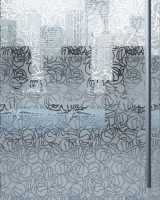 מדבקה חלבית | צורות אבסטרקטיות