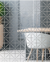 מדבקה חלבית | פלוסים בתוך מעויינים