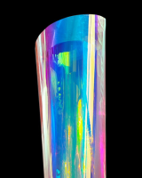 מדבקה לזכוכית | ציפוי דיכרואי כחול סגול