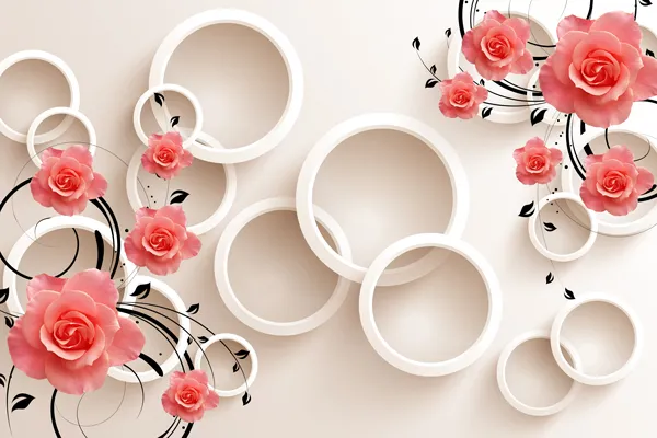 מדבקת טפט | טרבלים וורדים