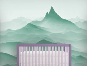 מדבקת טפט | הרים ירוקים