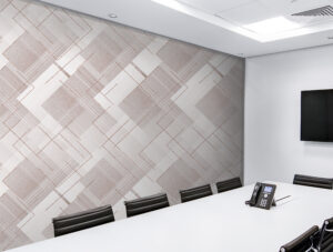 מדבקת טפט | שיש גאומטרי גווני אפור