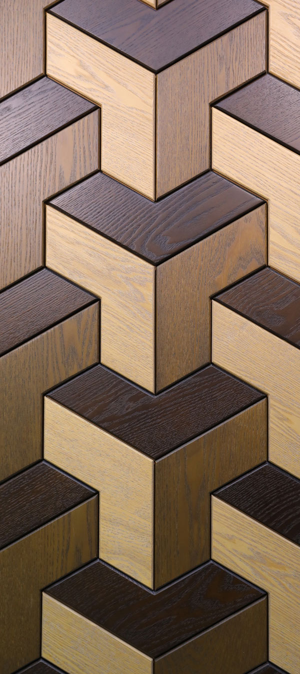 טפט לדלת | עיצוב מודרני עץ