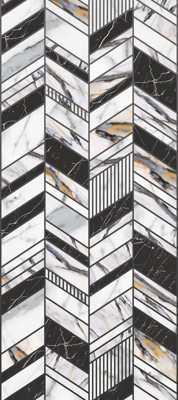 טפט לדלת | דלת חצי שיש