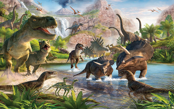 מדבקת טפט | עידן הדינוזאורים