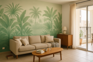 הכניסו את הטבע הפראי לביתכם עם טפט ג'ונגל טבעי ומרענן.