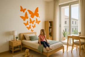 הפוך כל חדר לגן עדן על ידי הוספת פרפרים יפיפיים. קל להדבקה וזמין במבחר צבעים לבחירתך.