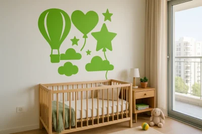 מדבקות קיר לילדים