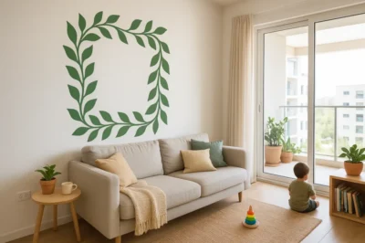 מדבקות קיר לסלון